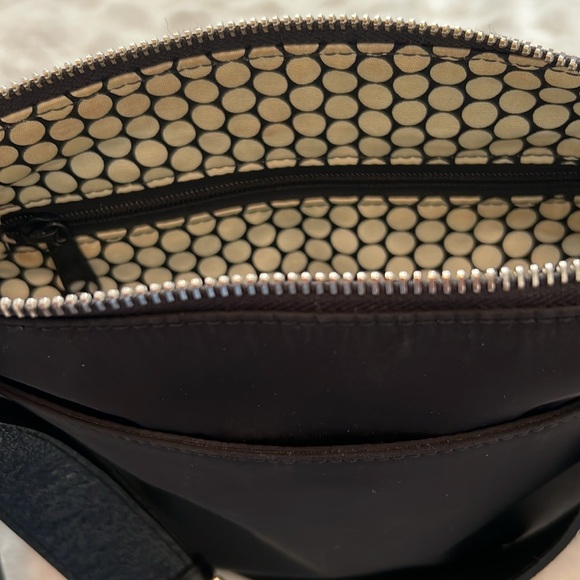 Brighton GoGo Crossbody Blk/Blk Croco - Picture 8 of 15